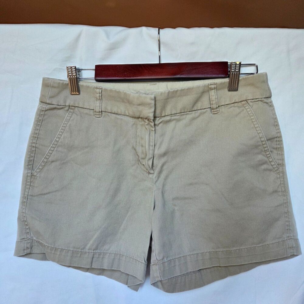 J. Crew Factory Khaki Chino Shorts - Size 4